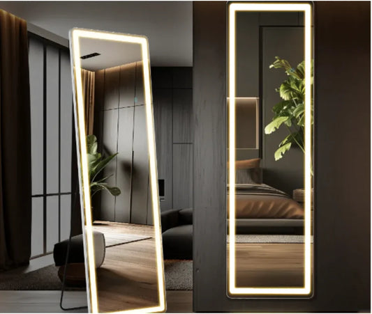 Tri-Light LED Full-Length Mirror