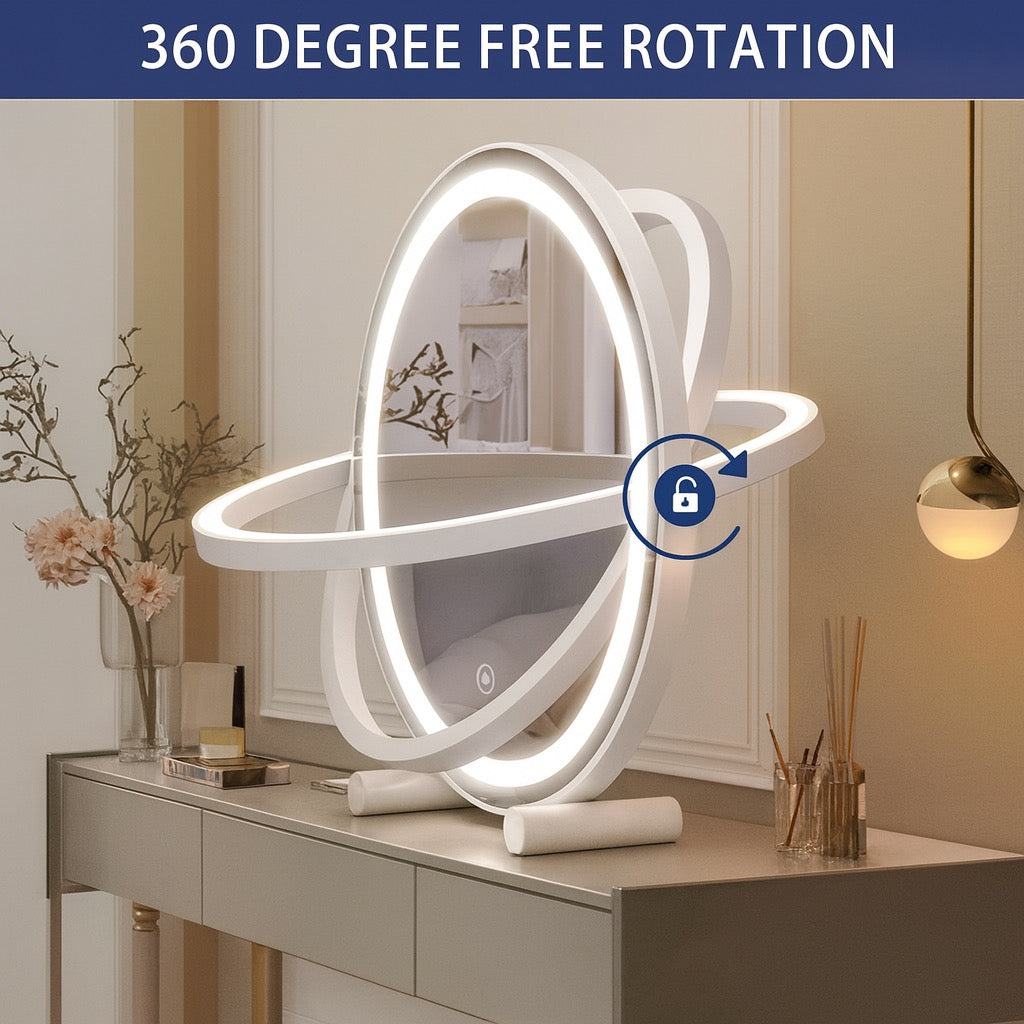 Round LED Vanity Mirror