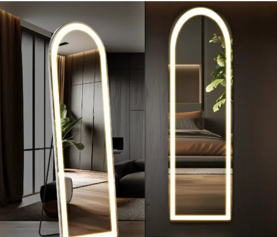 Tri-Light LED Full-Length Mirror