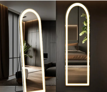 Tri-Light LED Full-Length Mirror